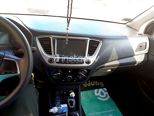 Hyundai Accent HCI 2019 Black Automatic Used for Sale in Greater Cairo ( Cairo + Giza) - 2