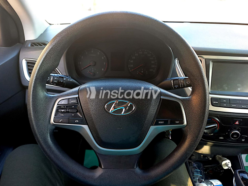 Hyundai Accent HCI 2019 Black Automatic Used for Sale in Greater Cairo ( Cairo + Giza) - 3