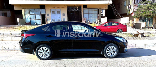 Hyundai Accent HCI 2019 Black Automatic Used for Sale in Greater Cairo ( Cairo + Giza) - 4