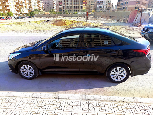 Hyundai Accent HCI 2019 Black Automatic Used for Sale in Greater Cairo ( Cairo + Giza) - 5