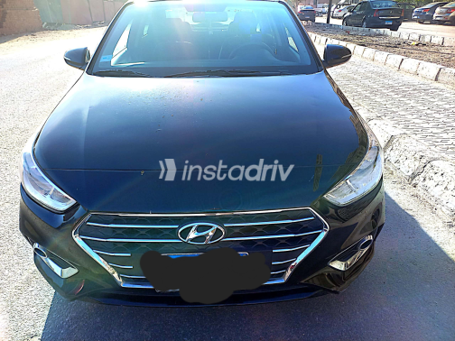 Hyundai Accent HCI 2019 Black Automatic Used for Sale in Greater Cairo ( Cairo + Giza) - 9