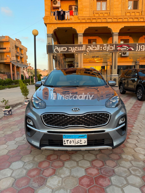 Kia Sportage 2021 Dark Gray Automatic Used for Sale in Greater Cairo ( Cairo + Giza) - 1