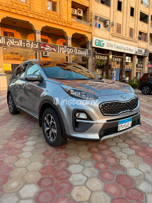 Kia Sportage 2021 Dark Gray Automatic Used for Sale in Greater Cairo ( Cairo + Giza) - 3