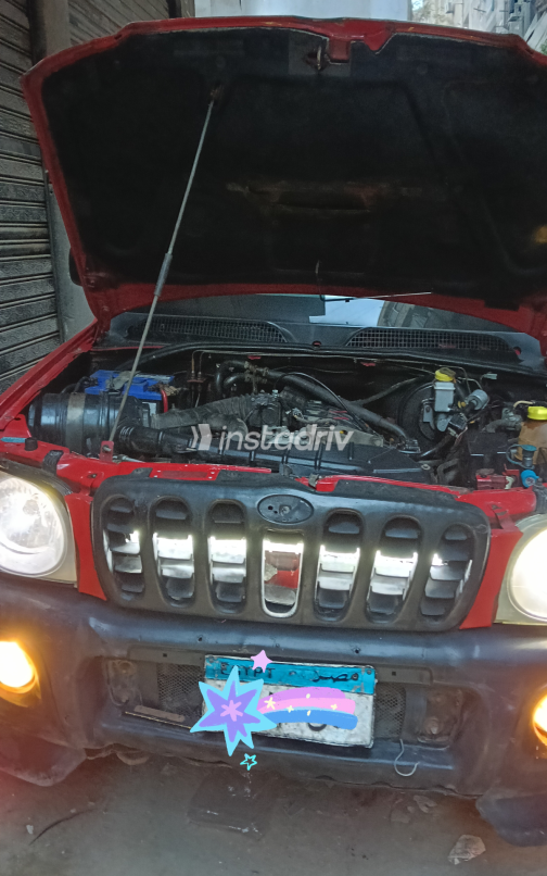 Mahindra Scorpio 2009 Red Manual Used for Sale in Greater Cairo ( Cairo + Giza) - 5