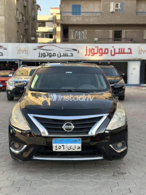 Nissan Sunny 2019 Black Automatic Used for Sale in Nasr city - 2