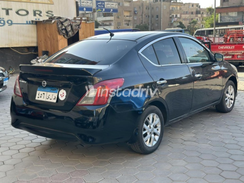 Nissan Sunny 2019 Black Automatic Used for Sale in Nasr city - 5