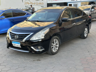 Nissan Sunny 2019 Black Automatic Used for Sale in Nasr city