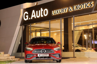مرسيدس C 180 2022 أحمر أوتوماتيك مستعملة للبيع في مدينة الشيخ زايد