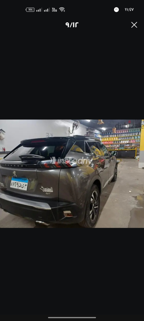 Peugeot 2008 2022 Dark Gray Automatic Used for Sale in Greater Cairo ( Cairo + Giza) - 2