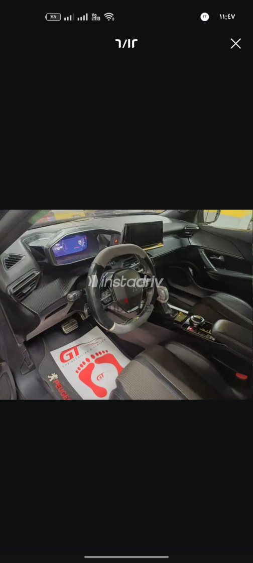 Peugeot 2008 2022 Dark Gray Automatic Used for Sale in Greater Cairo ( Cairo + Giza) - 4
