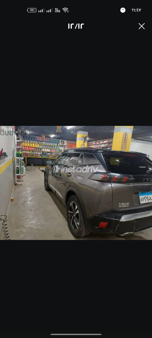 Peugeot 2008 2022 Dark Gray Automatic Used for Sale in Greater Cairo ( Cairo + Giza) - 6