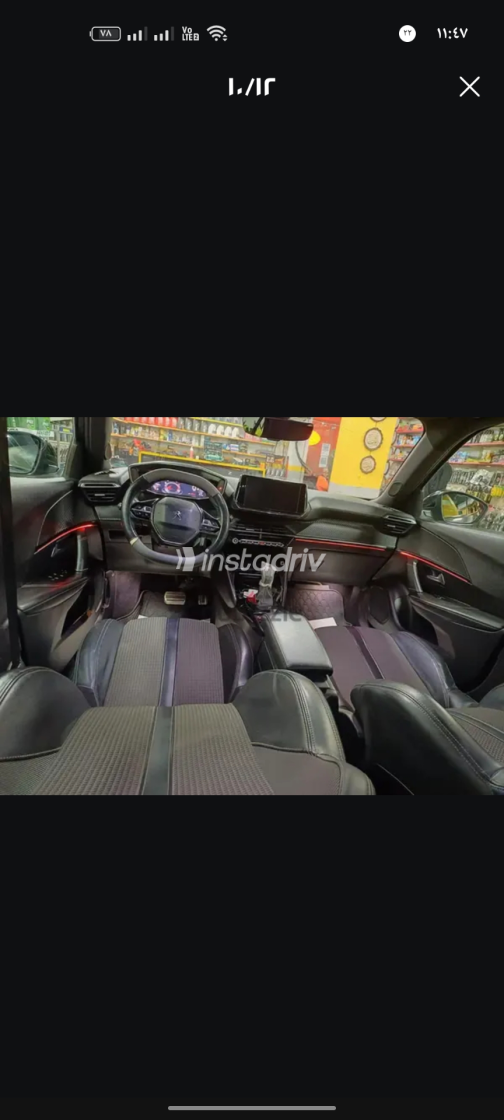 Peugeot 2008 2022 Dark Gray Automatic Used for Sale in Greater Cairo ( Cairo + Giza) - 9