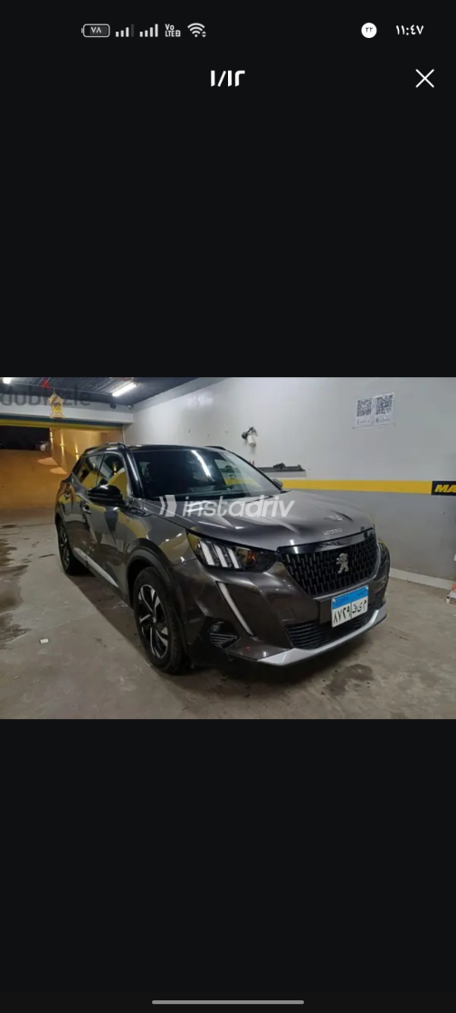 Peugeot 2008 2022 Dark Gray Automatic Used for Sale in Greater Cairo ( Cairo + Giza) - 10