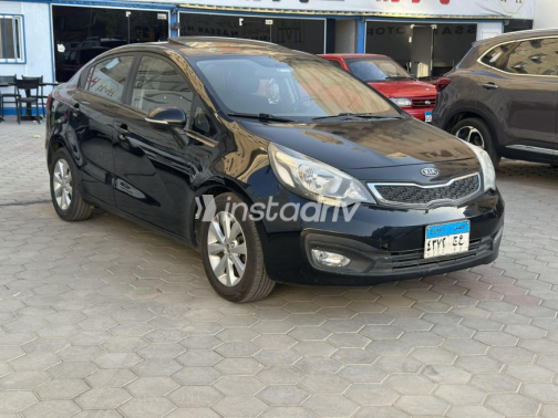 Kia Rio 2013 Black Automatic Used for Sale in Nasr city - 1