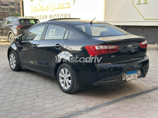 Kia Rio 2013 Black Automatic Used for Sale in Nasr city - 4