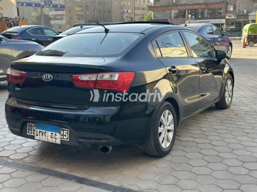 Kia Rio 2013 Black Automatic Used for Sale in Nasr city - 5