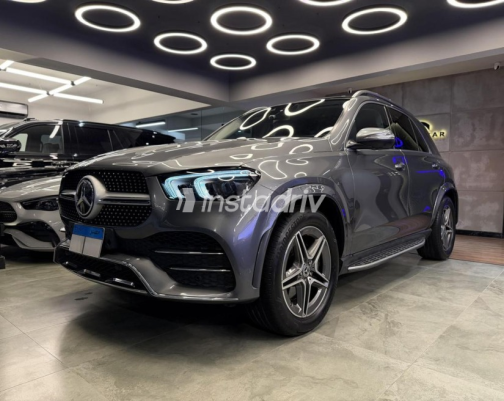 Mercedes GLE 450 2023 Gray Automatic Used for Sale in Heliopolis - 1