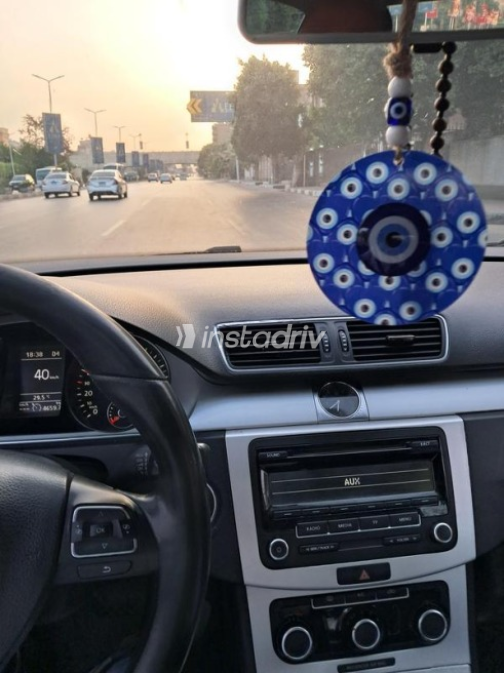 فولكس فاغن باسات 2015 رمادي غامق أوتوماتيك مستعملة للبيع في مصر الجديدة - 5