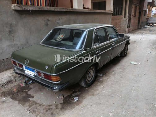 مرسيدس 200 1983 أخضر غامق أوتوماتيك مستعملة للبيع في المنصورة - 4