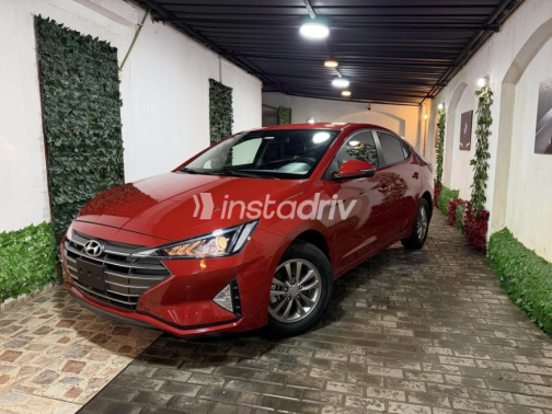 Hyundai Elantra 2025 Red Automatic Used for Sale in Cairo - 2