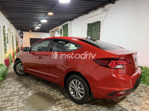 Hyundai Elantra 2025 Red Automatic Used for Sale in Cairo - 4