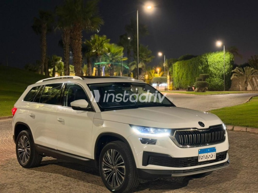 Skoda Kodiaq 2023 White Automatic Used for Sale in Sheikh Zayed City - 1