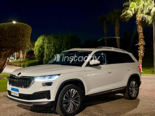 Skoda Kodiaq 2023 White Automatic Used for Sale in Sheikh Zayed City - 2