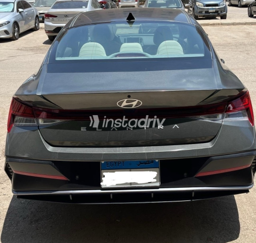Hyundai Elantra CN7 2024 Dark Gray Automatic Used for Sale in Greater Cairo ( Cairo + Giza) - 1