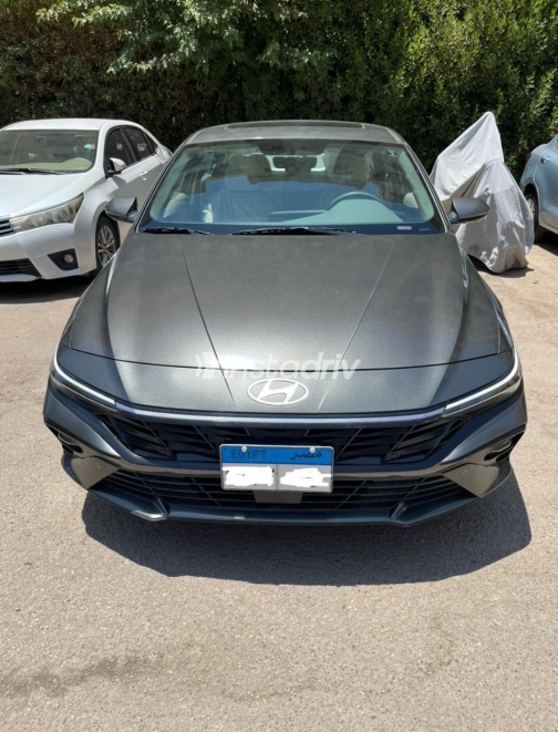 Hyundai Elantra CN7 2024 Dark Gray Automatic Used for Sale in Greater Cairo ( Cairo + Giza) - 2
