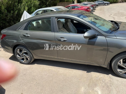 Hyundai Elantra CN7 2024 Dark Gray Automatic Used for Sale in Greater Cairo ( Cairo + Giza) - 7