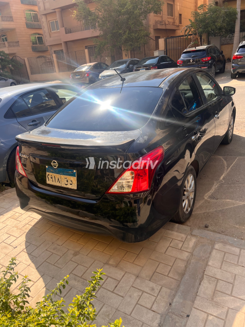 Nissan Sunny 2019 Black Automatic Used for Sale in Greater Cairo ( Cairo + Giza) - 1