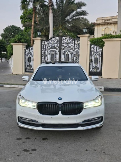 BMW 740 2017 White Automatic Used for Sale in Heliopolis - 1