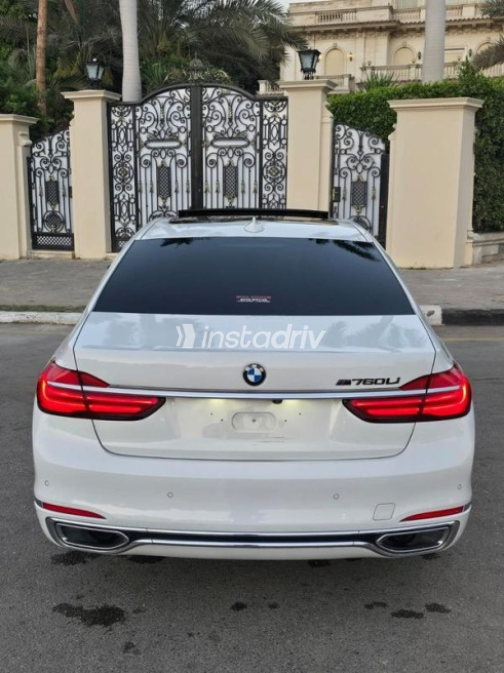 BMW 740 2017 White Automatic Used for Sale in Heliopolis - 2