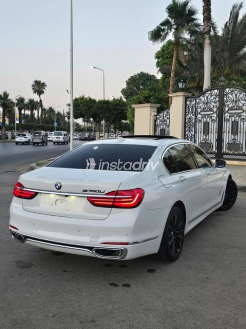 BMW 740 2017 White Automatic Used for Sale in Heliopolis - 3