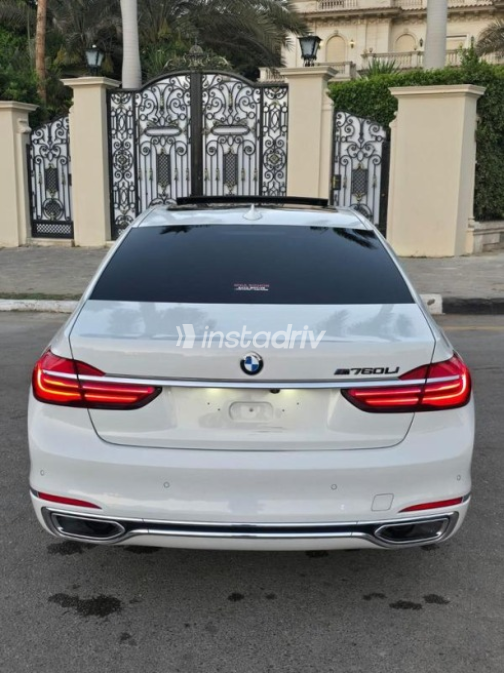 BMW 740 2017 White Automatic Used for Sale in Heliopolis - 4