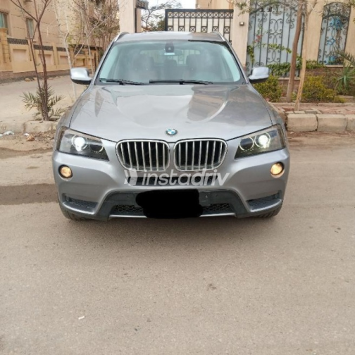 BMW X3 2013 Gray Automatic Used for Sale in Cairo - 1