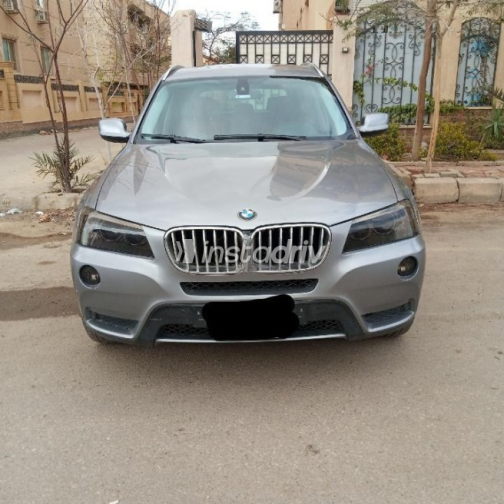 BMW X3 2013 Gray Automatic Used for Sale in Cairo - 2