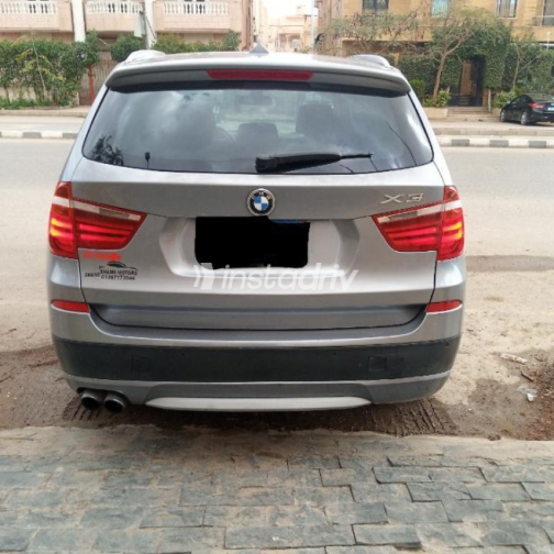BMW X3 2013 Gray Automatic Used for Sale in Cairo - 8