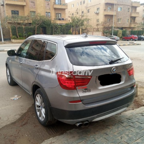 BMW X3 2013 Gray Automatic Used for Sale in Cairo - 9
