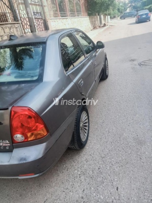 Hyundai Verna 2013 Dark Gray Automatic Used for Sale in Nasr city - 4