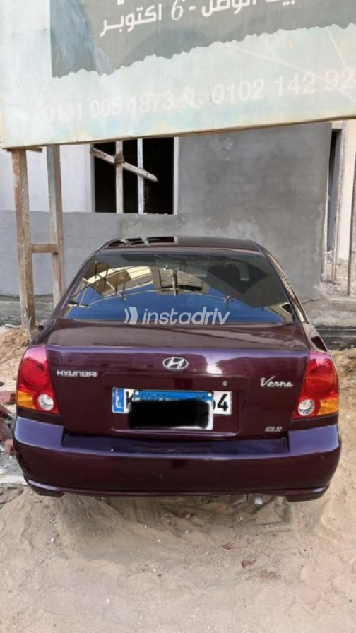 Hyundai Verna 2013 Red Automatic Used for Sale in Shibin el Kom  - 4