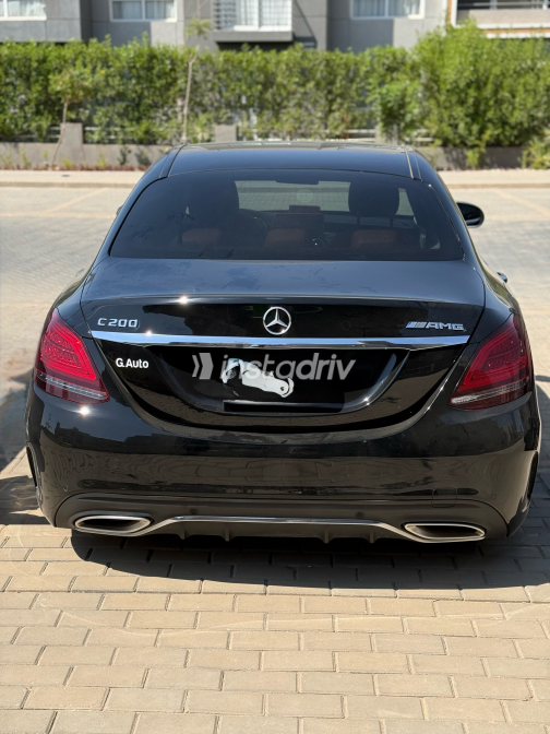 Mercedes C 200 2019 Black Automatic Used for Sale in Greater Cairo ( Cairo + Giza) - 1