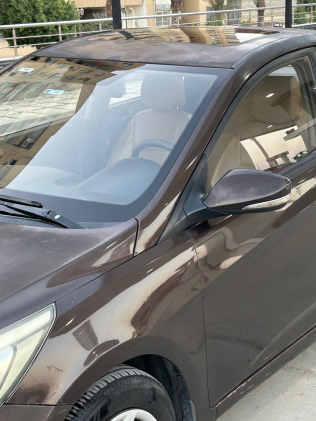 Hyundai Accent 2016 Brown Automatic Used for Sale in Greater Cairo ( Cairo + Giza)