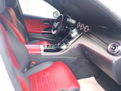 Mercedes C 180 2023 White Automatic Used for Sale in Sheikh Zayed City - 2