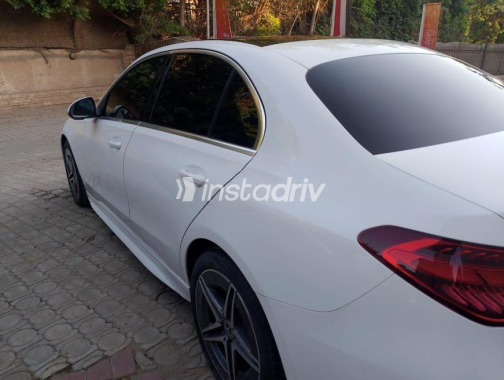Mercedes C 180 2023 White Automatic Used for Sale in Sheikh Zayed City - 5
