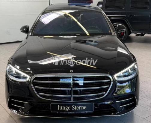 مرسيدس S 450 2024 أسود أوتوماتيك مستعملة للبيع في القاهرة - 1