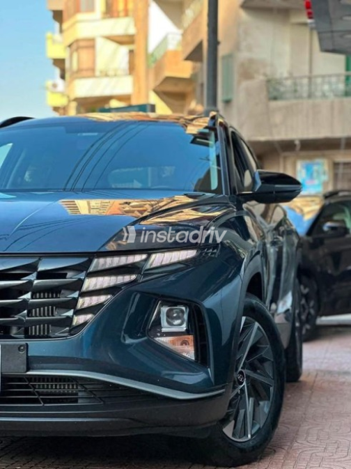 هيونداي توسان GDI 2024 أزرق غامق أوتوماتيك مستعملة للبيع في الفيوم - 2