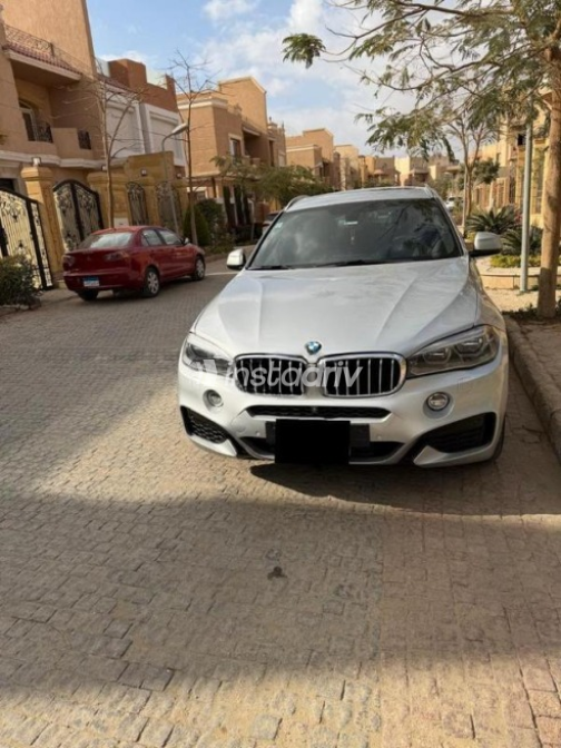 بي ام دبليو X6 2017 فضي أوتوماتيك مستعملة للبيع في القاهرة - 1
