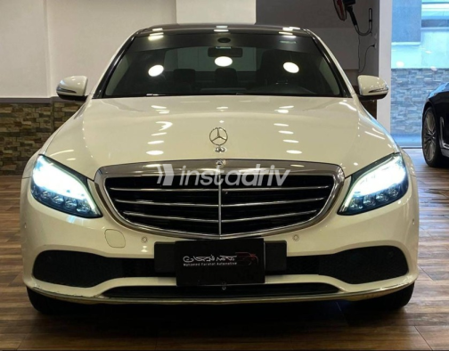Mercedes C 200 2020 White Automatic Used for Sale in Heliopolis - 1