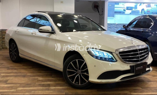 Mercedes C 200 2020 White Automatic Used for Sale in Heliopolis - 2